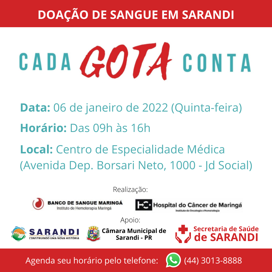 Quarto dia da Campanha de Doação de Sangue 